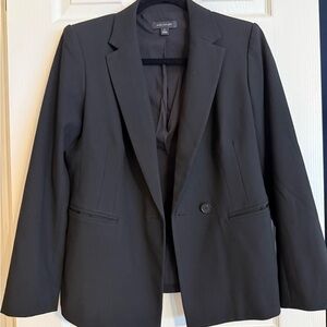 Ann Taylor Elegant Black Suit Jacket